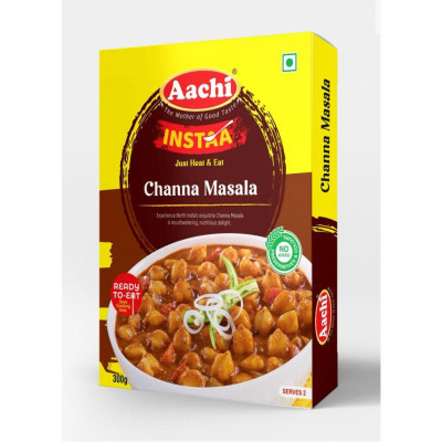 AACHI READY TO EAT CHANNA MASALA 300GM (1X20